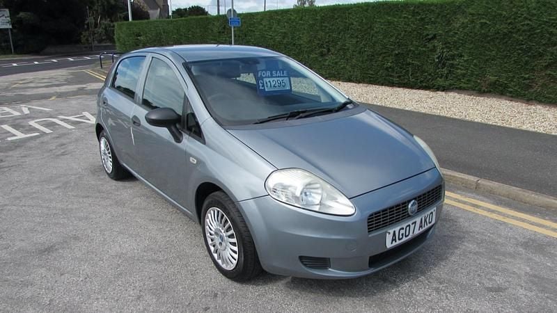 Grey Used 2007 Fiat Grande Punto Active Hatchback | £1,295 (Fair price) - Image 1/4