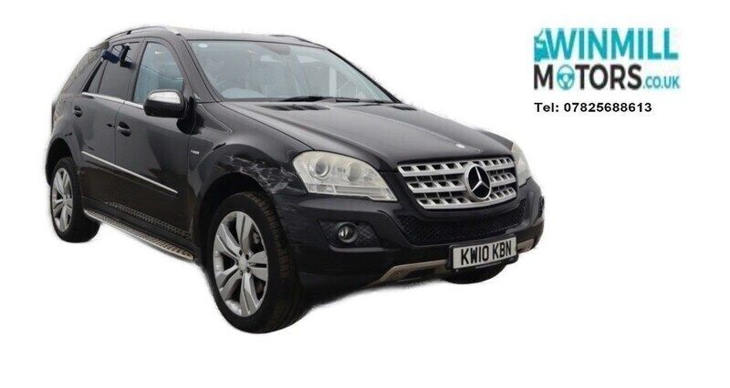 Black Used 2010 Mercedes ML350 Sport SUV | £6,195 (A bit pricey) - Image 1/4