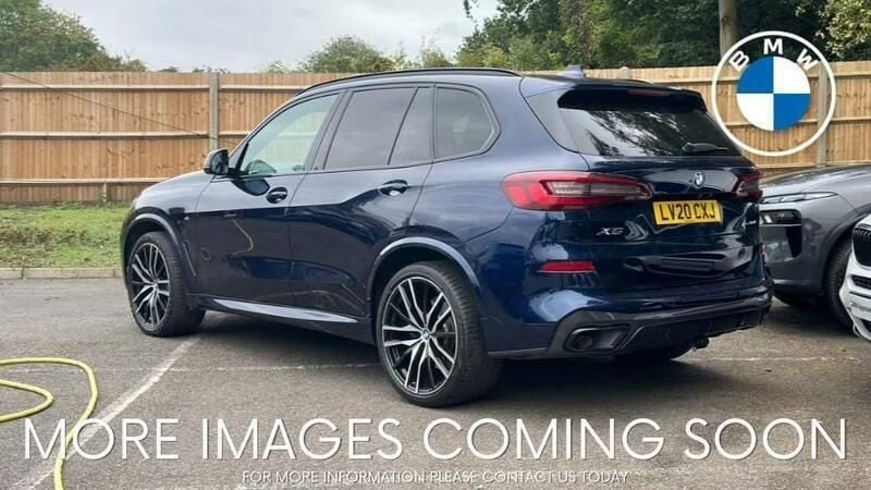 Used BMW X5 M Sport 265 HP (194 kW) 2020 Blue SUV