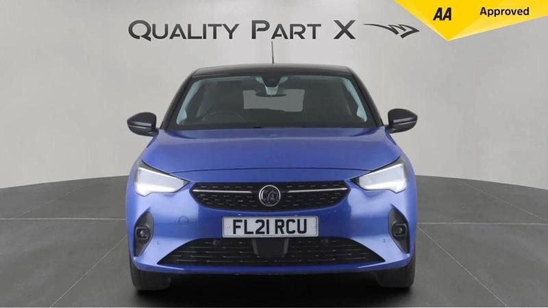 Used Vauxhall Corsa Elite 100 HP (73 kW) 2021 Blue Hatchback