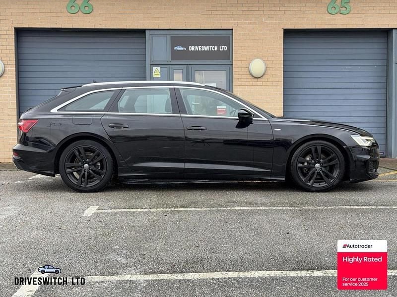 Used Audi A6 S-Line 204 HP (150 kW) 2019 Black Estate