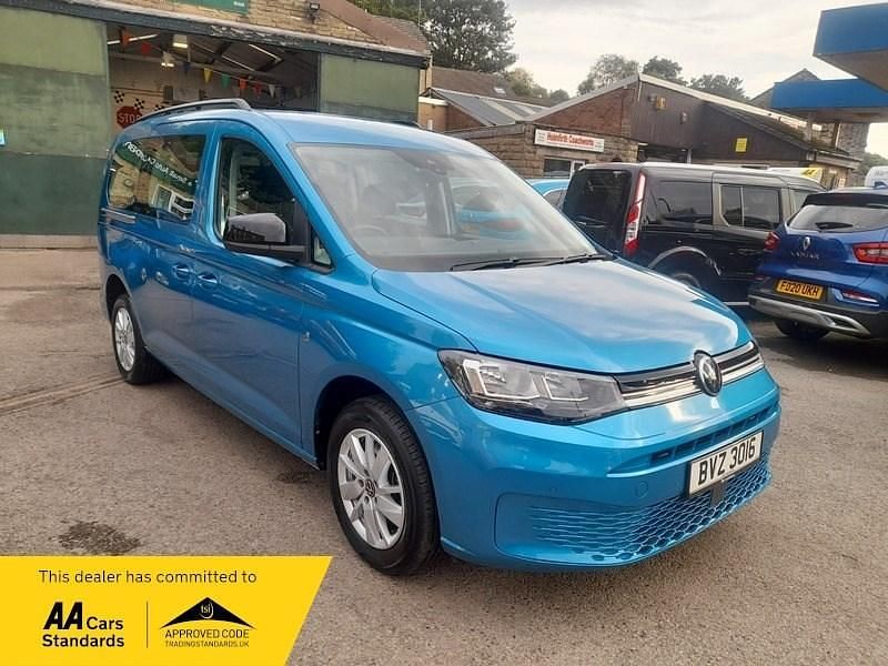 Blue Used 2024 VW Caddy Maxi Life Life MPV | £27,975 (Fair price) - Image 1/3