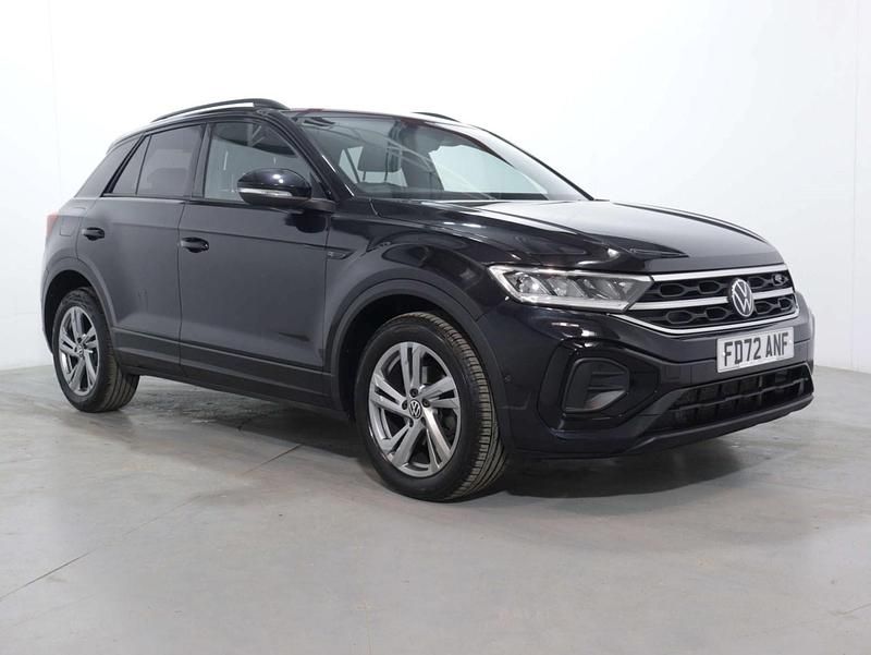 Black Used 2022 VW T-Roc R-line SUV | £21,400 (Fair price) - Image 1/1