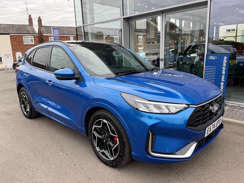 Blue Used 2024 Ford Kuga ST-Line X SUV | £25,995 (Expensive) - Image 1/4