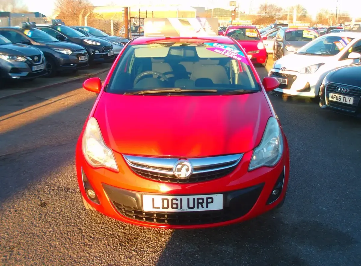 Used Vauxhall Corsa Excite 2011 Red Hatchback
