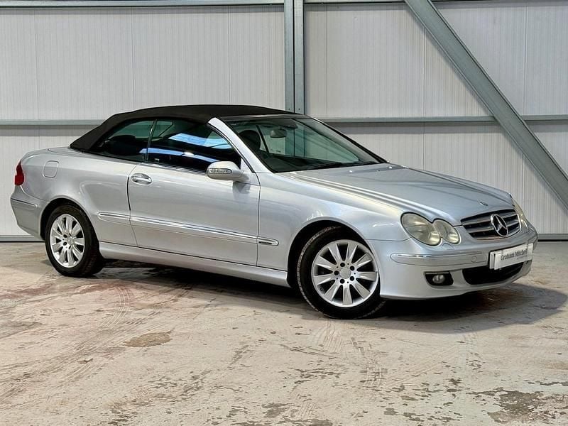 Used Mercedes CLK280 Elegance 231 HP (169 kW) 2005 Silver Cabriolet