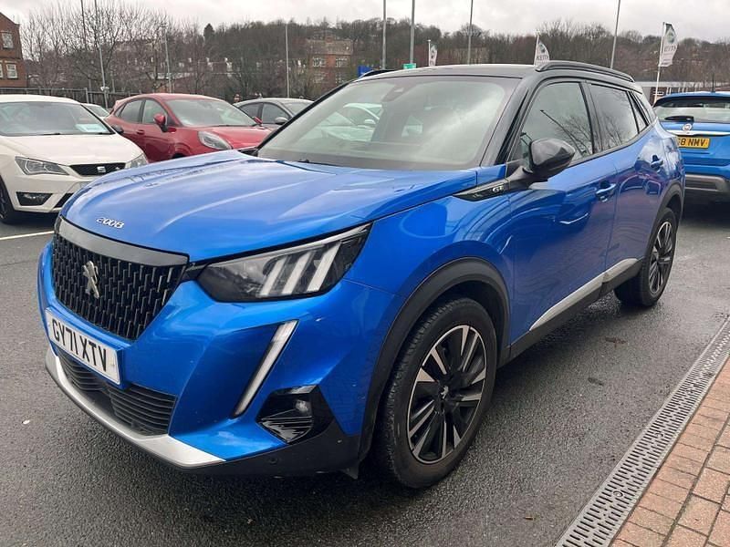Used Peugeot 2008 Premium 2021 Magic blue SUV