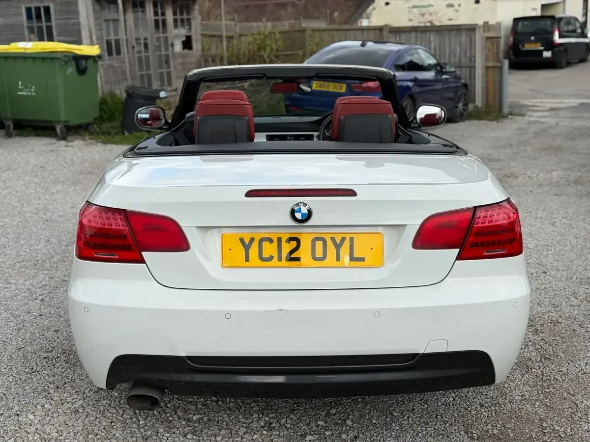 Used BMW 320 Cabriolet M Sport 184 HP (135 kW) 2012 White Cabriolet
