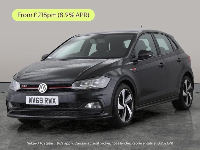Black Used 2019 VW Polo GTI Hatchback | £13,789 (Good price) - Image 1/2