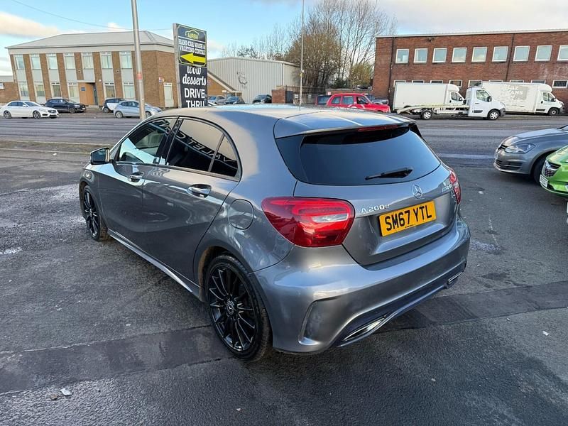 Used Mercedes A200 AMG line 136 HP (100 kW) 2017 Grey Hatchback