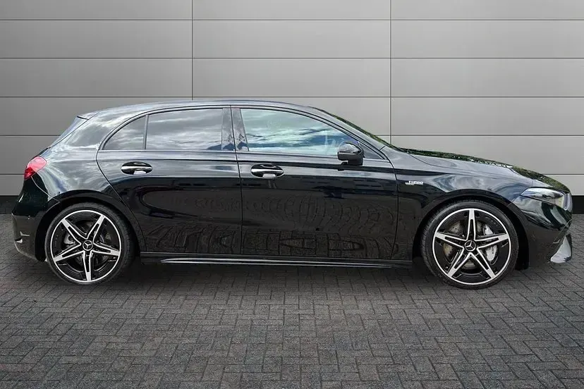Used Mercedes A35 AMG Premium 316 HP (232 kW) 2025 Cosmos black Hatchback