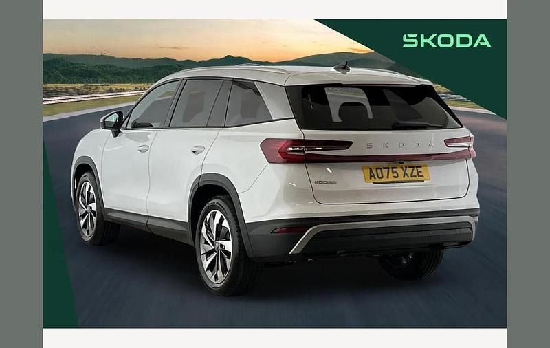 Used Skoda Kodiaq SE L 150 HP (110 kW) 2025 Moon white SUV