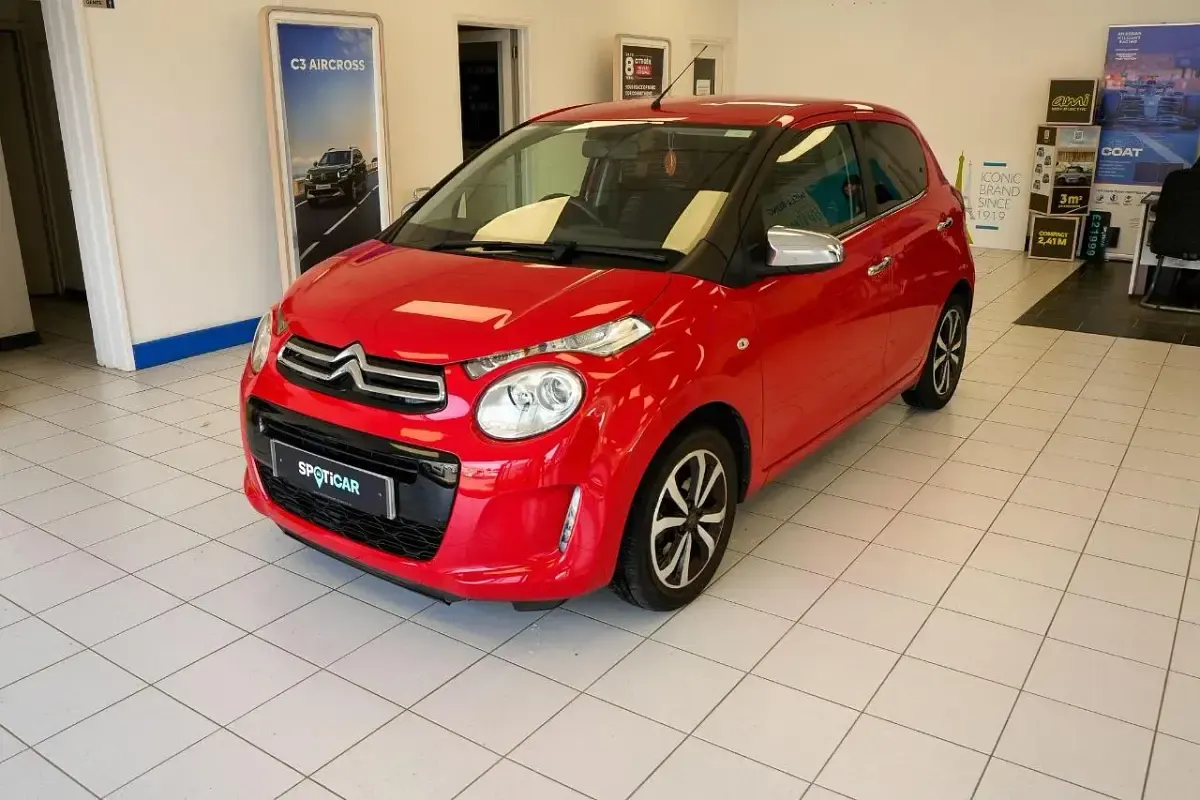 Used Citroën C1 Flair 71 HP (52 kW) 2019 Red Hatchback