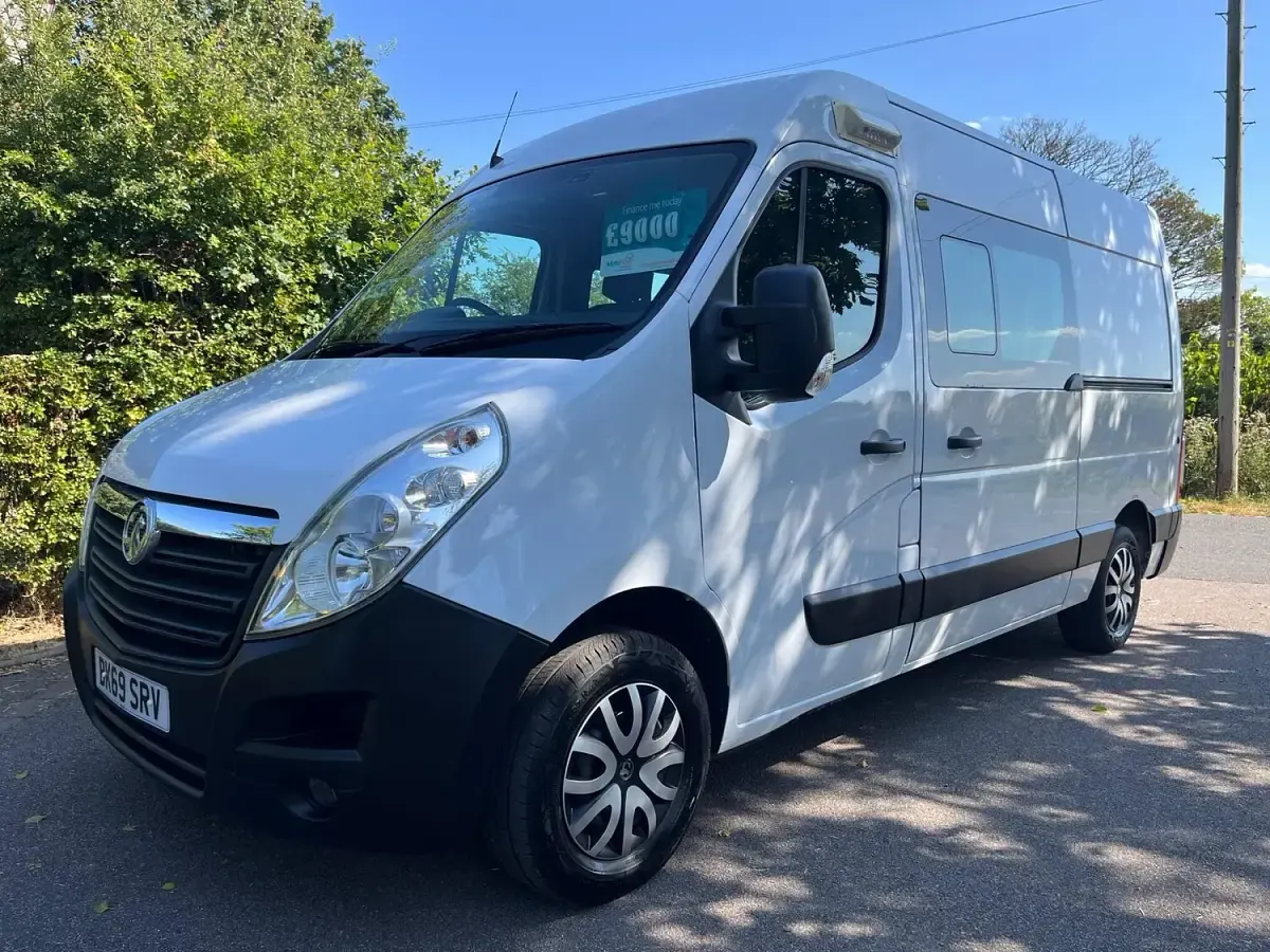 Used Vauxhall Movano 2020 White