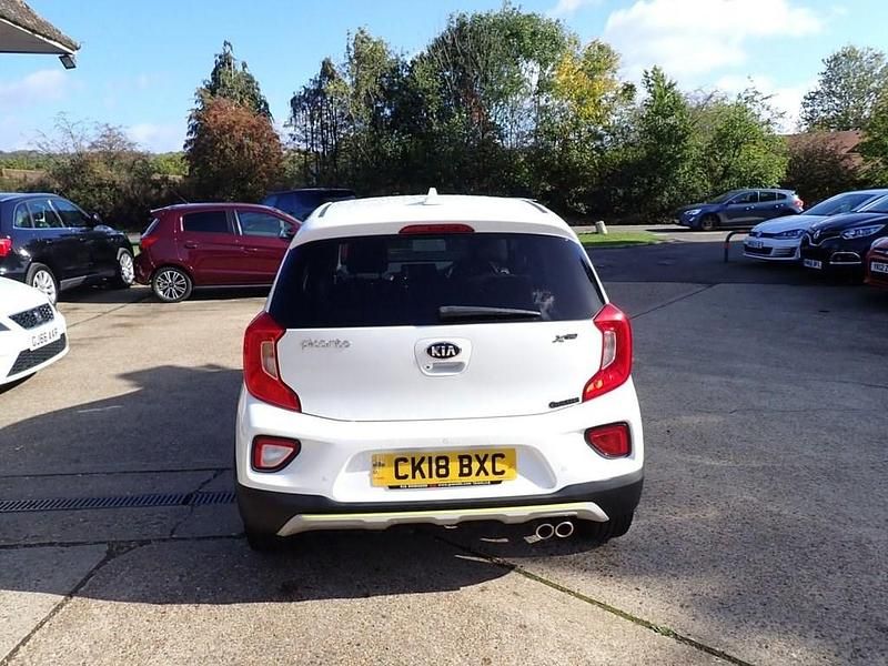 Used Kia Picanto X-Line 83 HP (61 kW) 2018 White Hatchback