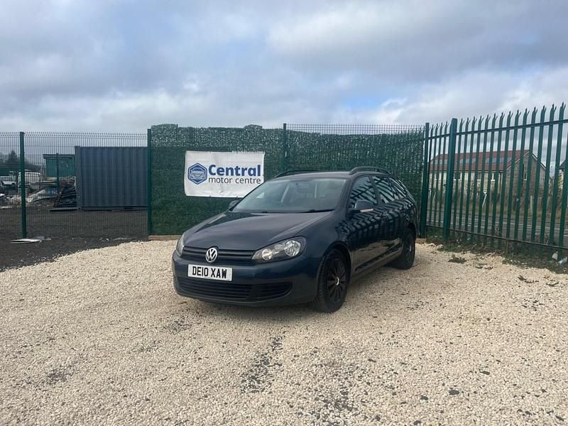 Used VW Golf VI S 2010 Blue Hatchback