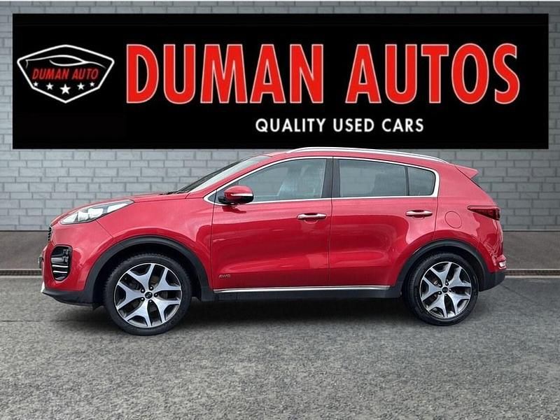 Used Kia Sportage GT-Line 174 HP (127 kW) 2018 Red SUV
