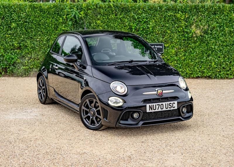 Black Used 2021 Abarth 595 Hatchback | £9,900 (Good price) - Image 1/4