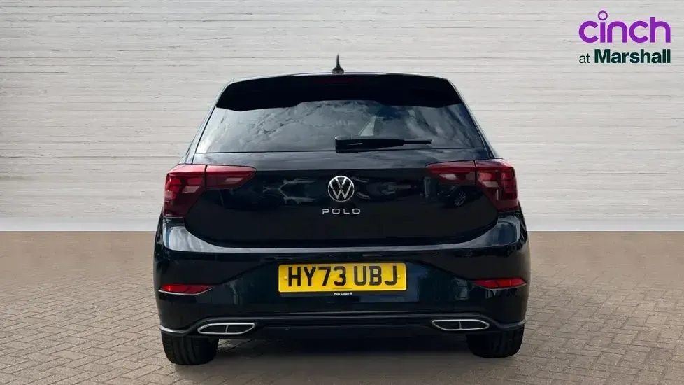 Used VW Polo R-line 95 HP (69 kW) 2023 Black Hatchback