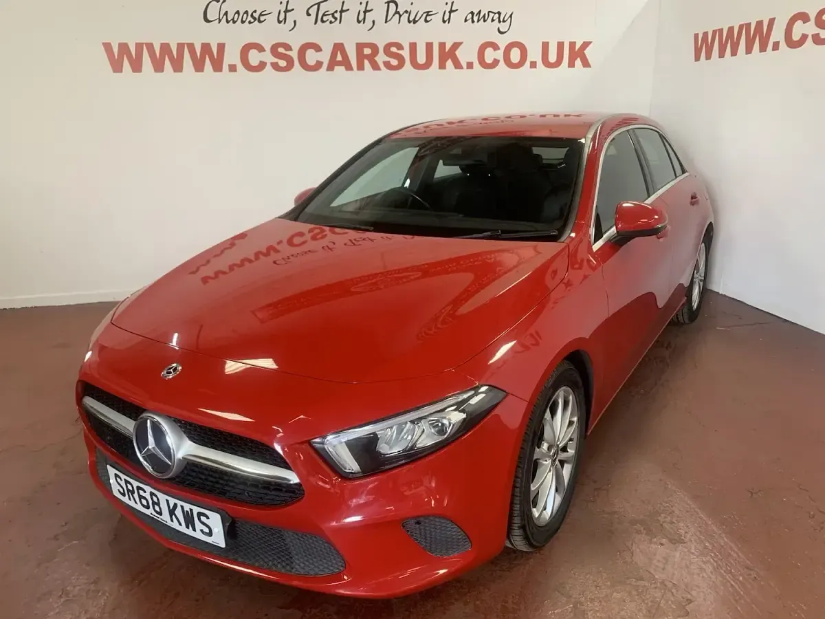Used Mercedes A180 2018 Red Hatchback