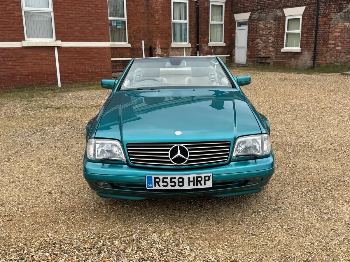 Used Mercedes SL320 1998 Green Cabriolet