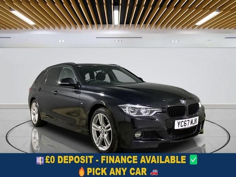 Black Used 2017 BMW 320 M Sport Estate | £15,049 (Fair price) - Image 1/4