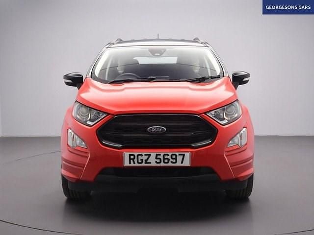 Used Ford Ecosport ST-Line 125 HP (91 kW) 2020 Red SUV