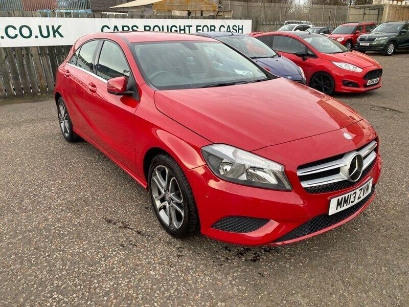 Red Used 2014 Mercedes A180 Hatchback | £8,995 (Good price) - Image 1/4