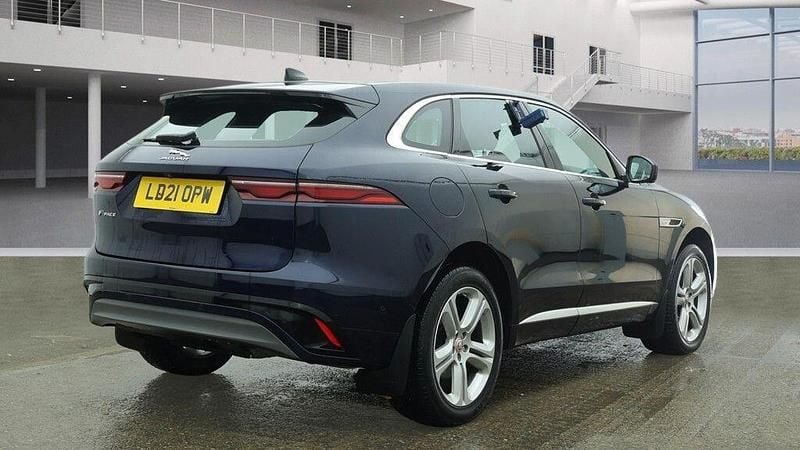 Used Jaguar F-Pace R-Dynamic 250 HP (183 kW) 2021 Blue SUV