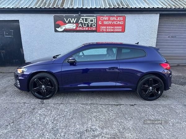 Used VW Scirocco R-line 184 HP (135 kW) 2017 Mauve/purple Coupe
