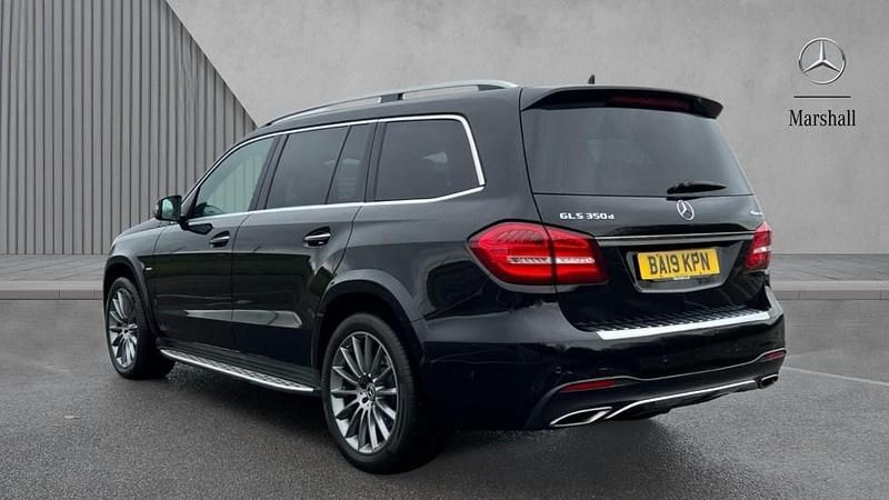 Used Mercedes GLS350 Edition 258 HP (189 kW) 2019 Obsidian black metallic SUV
