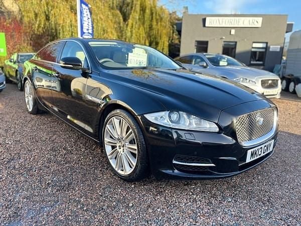 Black Used 2013 Jaguar XJ Premium Luxury Sedan | £10,995 (A bit pricey) - Image 1/4