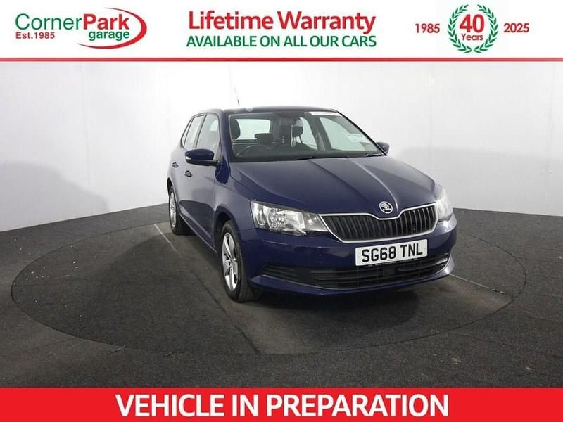 Blue Used 2018 Skoda Fabia SE Hatchback | £7,699 (Good price) - Image 1/1
