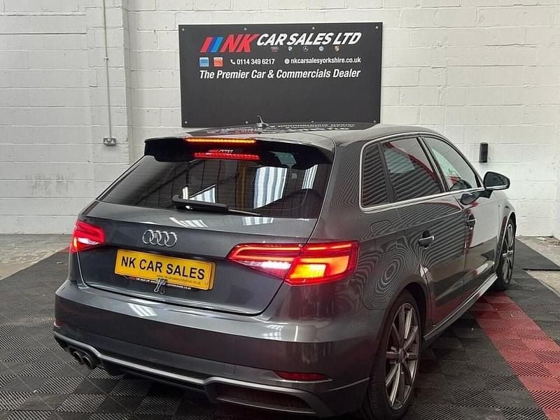 Used Audi A3 S-Line 184 HP (135 kW) 2016 Grey Hatchback