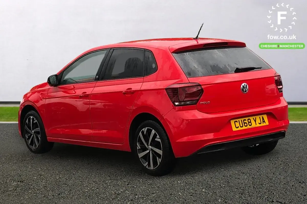 Used VW Polo Beats 95 HP (69 kW) 2019 Red Hatchback