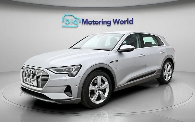 Used Audi e-tron 300 kW (408 HP) 2021 Silver SUV