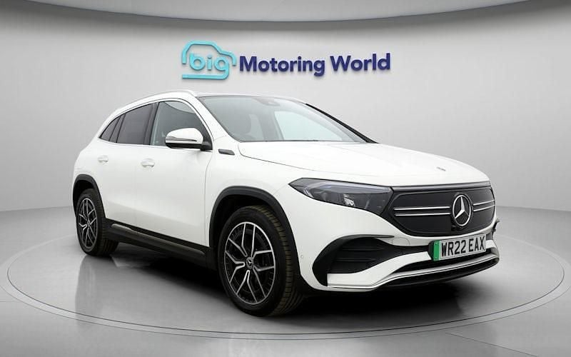 Used Mercedes EQA300 AMG line 167 kW (228 HP) 2022 White SUV