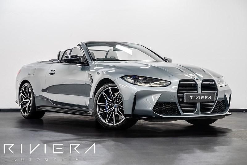 Skyscraper grey metallic Used 2022 BMW M4 Cabriolet Competition Edition Cabriolet | £53,995 (A bit pricey) - Image 1/4