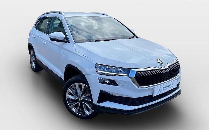 Used Skoda Karoq SE L 150 HP (110 kW) 2023 White SUV