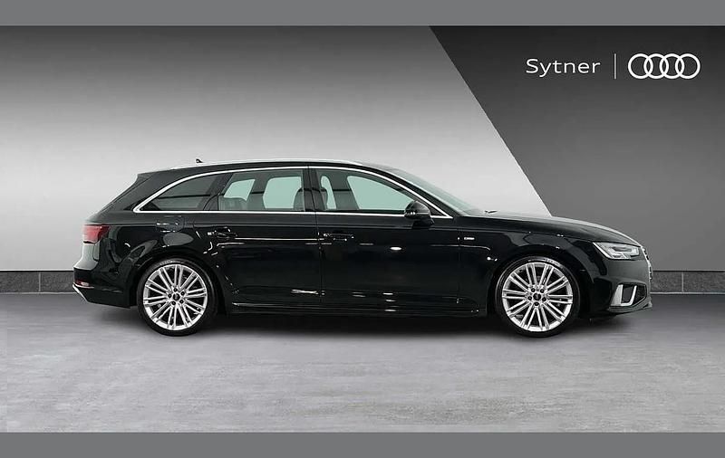 Used Audi A4 S-Line 147 HP (108 kW) 2019 Black Estate