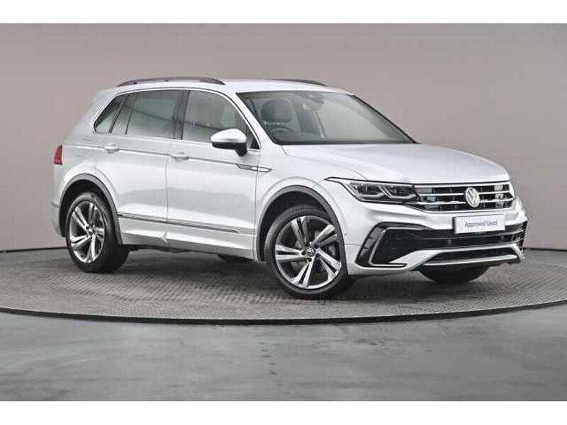 Silver Used 2023 VW Tiguan R-line Edition SUV | £27,516 (Good price) - Image 1/4