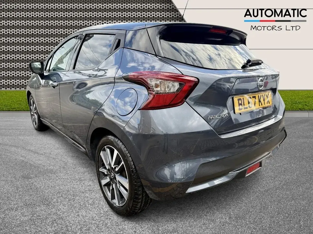 Second-hand Nissan Micra N-Connecta 90 CP (66 kW) 2017 Gri Hatchback