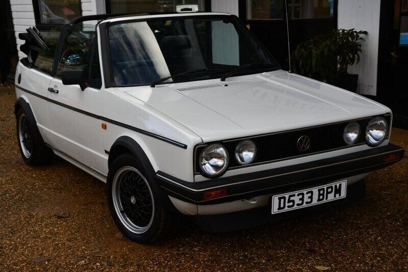 White Used 1987 VW Golf Cabriolet Cabriolet | £12,994 - Image 1/4
