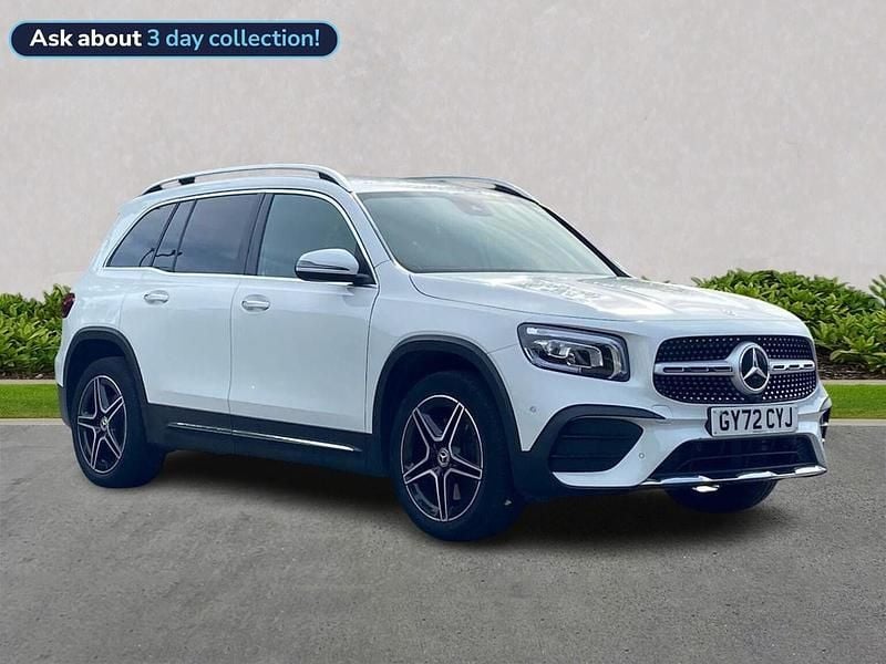White Used 2022 Mercedes GLB220 AMG Line Premium SUV | £29,099 (Fair price) - Image 1/4