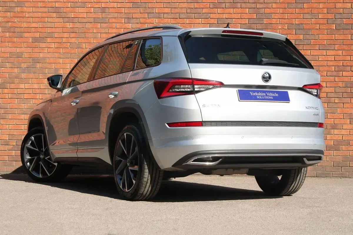 Used Skoda Kodiaq SportLine 150 HP (110 kW) 2018 Silver SUV