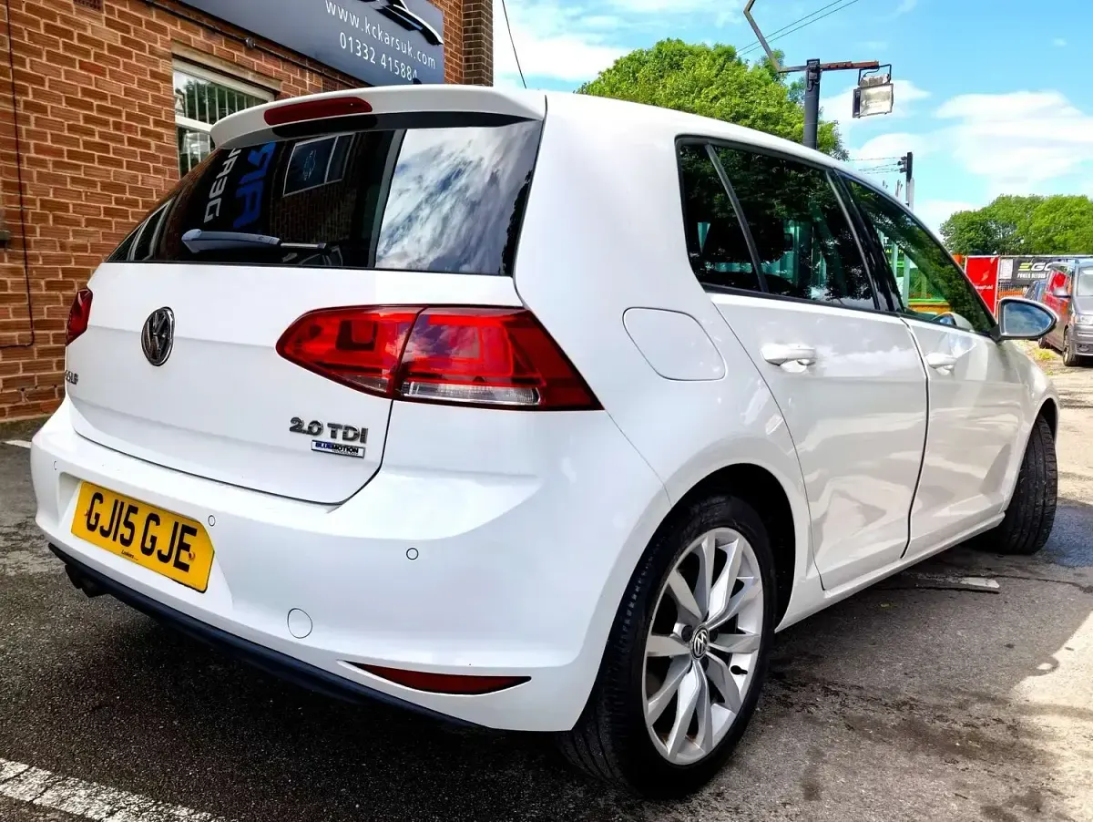 Used VW Golf VII GT 2015 White Hatchback