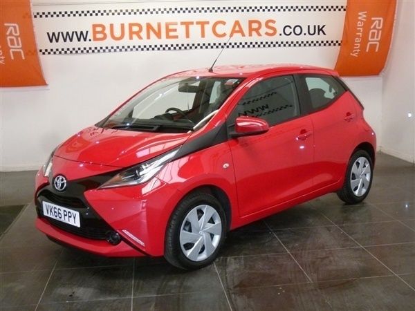 Red Used 2016 Toyota Aygo X-play Hatchback | £6,689 (Fair price) - Image 1/1