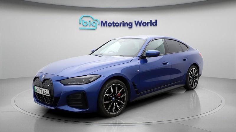 Used BMW i4 M Sport 250 kW (340 HP) 2023 Blue Sedan