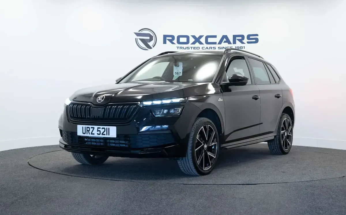 Used Skoda Kamiq Monte Carlo 110 HP (80 kW) 2023 Black SUV