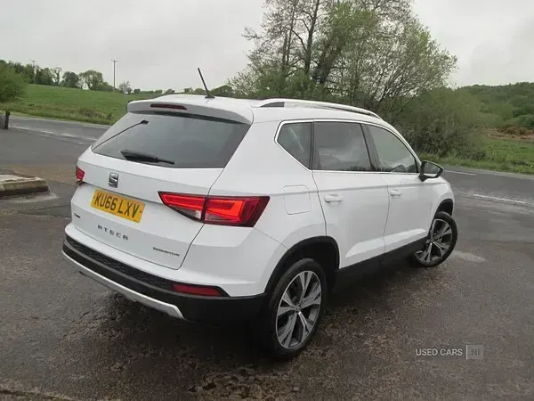 Used Seat Ateca Ecomotive 115 HP (84 kW) 2016 White SUV